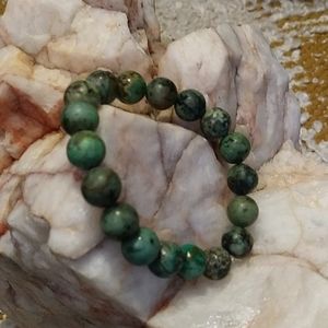 Dark green stone Bracelet